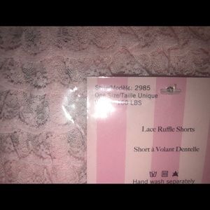 Pink Leg Avenue Ruffle Undies One Size 90-160lbs